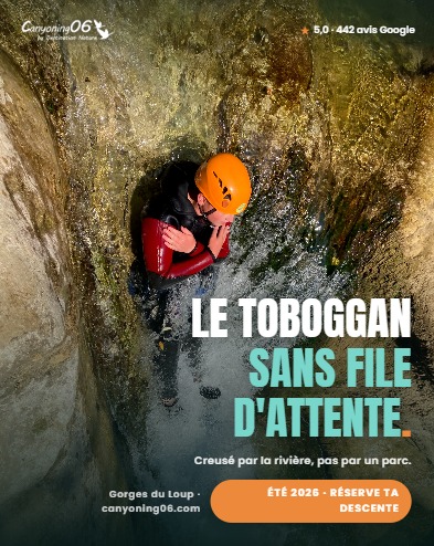 Flyer Canyoning — Le toboggan sans file d'attente