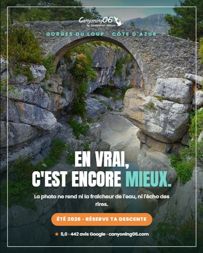 Flyer Canyoning — En vrai, c'est encore mieux